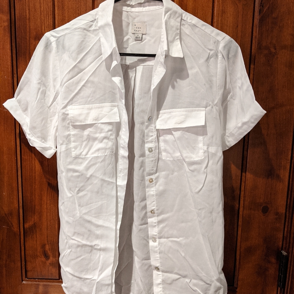 NWOT A New Day Blouse